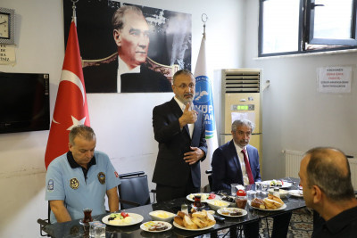 Başkan Özmen zabıta personelinin haftasını kutladı