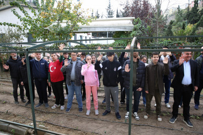 Hobi bahçesi bu kez özel öğrenciler için hazırlandı