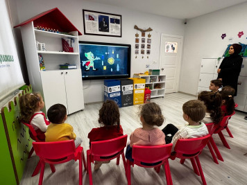 Özel anaokullarında miniklere sıfır atık eğitimi