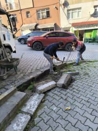 Eyüpsultan'da Fen işleri çalışmaları aralıksız sürüyor