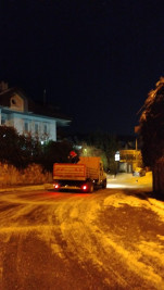 Eyüpsultan Belediyesi Yoğun Kar Yağışına Karşı 7/24 Sahadaydı