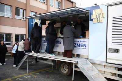 Eyüpsultan Belediyesi'nden soğuk kış günlerinde sıcak çorba ikramı