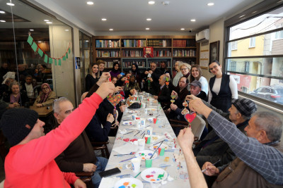 Emekliler Lokali-Hafıza Kafe'de “Sevgi Günü Etkinliği”	