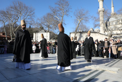 Eyüpsultan'da sema gösterisi büyüledi