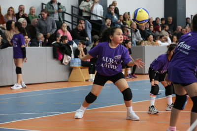 Eyüpsultan'da “Minik Kız Voleybol Şenliği” düzenlendi