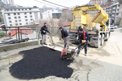 Eyüpsultan'da Fen İşlerinde aralıksız hizmet