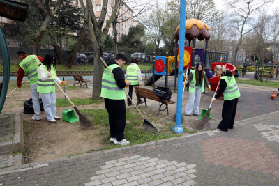 Eyüpsultan Belediyesi ile öğrenciler “Yeşil Gelecek” için el ele verdiler