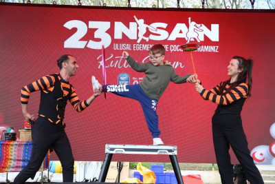 Eyüpsultan'da coşku dolu 23 Nisan kutlamaları