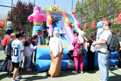 Eyüpsultan'da 23 Nisan coşkusu hafta sonu devam etti