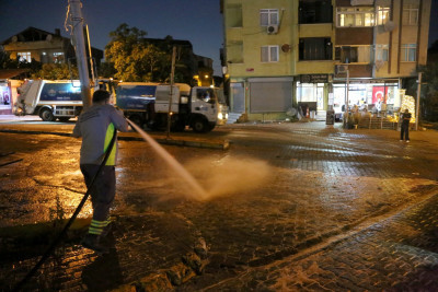 İlçe sakinlerinin sağlığı için çalışıyorlar