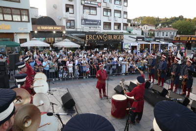 Eyüpsultan'da Mehteran rüzgarı esti