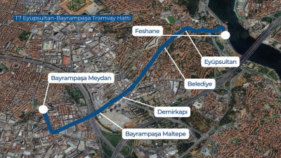 Eyüpsultan'a Tramvay Geliyor, Altyapı Yenileniyor