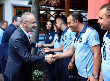 Başkan Özmen, Zabıta Haftası'nda zabıta personeliyle bir araya geldi
