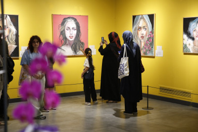 “Örtüşen İzler” Galeri Eyüpsultan'da sanatseverlerle buluştu