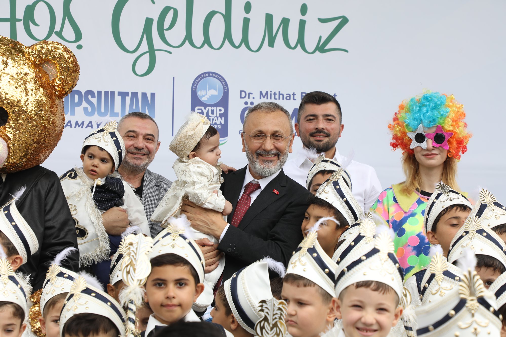 Eyüpsultanlı çocuklara muhteşem sünnet şöleni