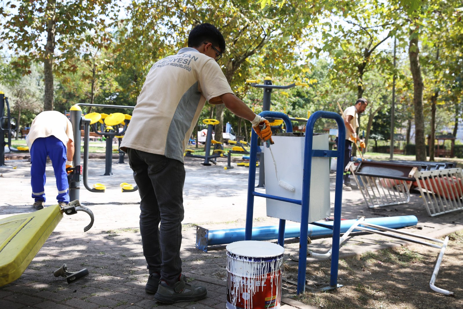 Yağlıdere Parkı yepyeni yüzüyle komşularımızla buluştu