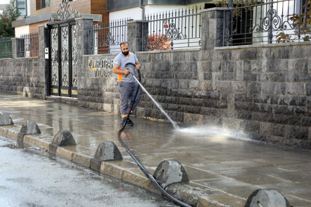 Eyüpsultan'ın cadde ve sokaklarında temizlik seferberliği