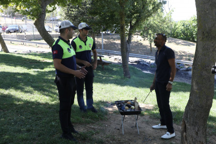 Eyüpsultan'da mangal denetimleri