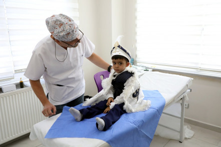 Eyüpsultanlı çocukların sünnet heyecanı