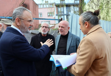 Başkan Özmen'den Defterdar Mahallesi Muhtarlığı'na ziyaret