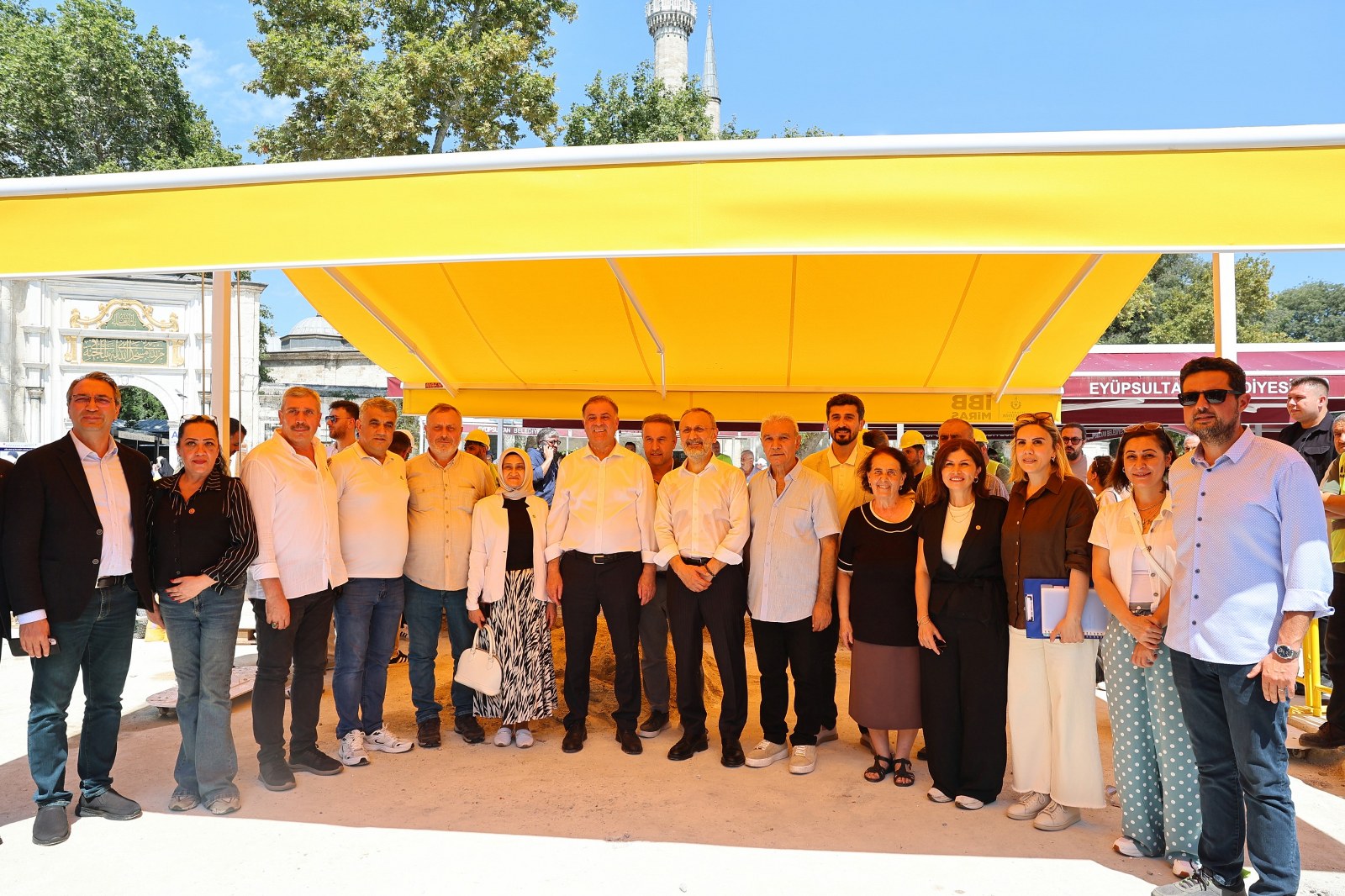 Eyüpsultan Meydanı yeni çehresine kavuşuyor