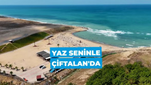 Yaz mevsimi Çiftalan Plajı'nda başlıyor!